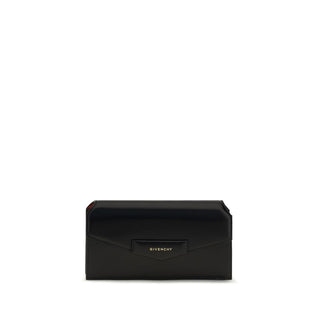 Givenchy Black Calf Leather Bos Taurus Wallet