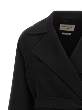Weekend Max Mara Operoso Virgin Wool Robe Coat