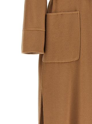 Max Mara Studio Nodo Reversible Wool Coat