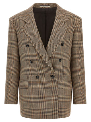 Tagliatore Brown Polyester Blazer