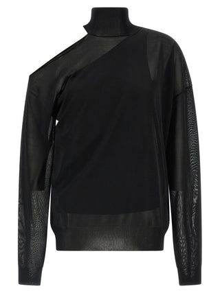 Fendi Black Viscose Cardigan
