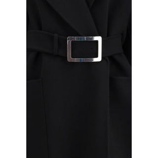 Max Mara Belted Wool Wrap Coat
