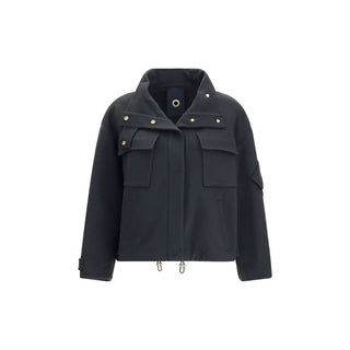 Giorgio Armani Gray Cashmere Coat