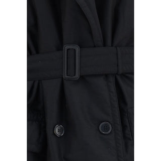 Maison Margiela Black Wool Oves Aries Coat