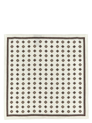 Brunello Cucinelli Multicolor Silk Pocket Square