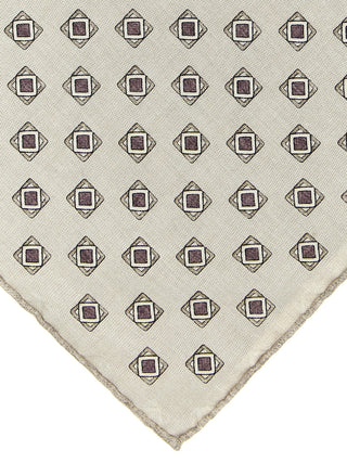 Brunello Cucinelli Multicolor Silk Pocket Square