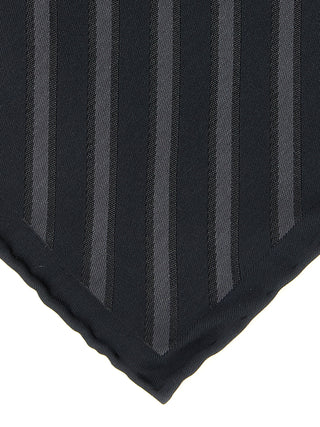 Brunello Cucinelli Gray Silk Pocket Square