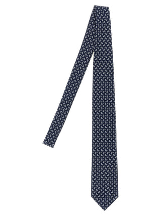 Brioni Blue Silk Tie