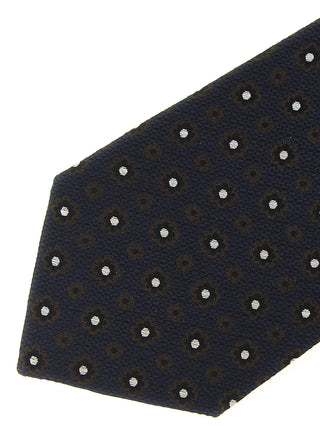 Saint Laurent Blue Silk Tie