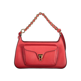 Coccinelle Rosso Leather Women's Bag