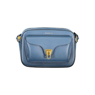 Coccinelle Blue Leather Womens Bag