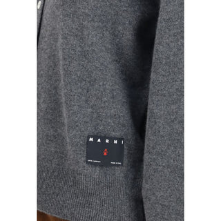 Marni Gray Cashmere Cardigan