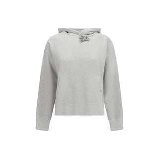 Prada Gray Cotton Sweatshirt