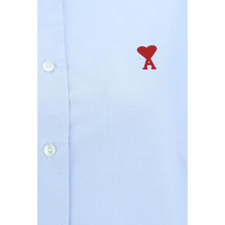 Ami Paris Ami de Cœur Cotton Oxford Shirt