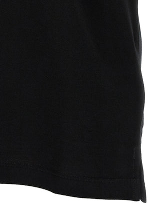 Fendi FF Metallic Logo Cotton Polo Shirt