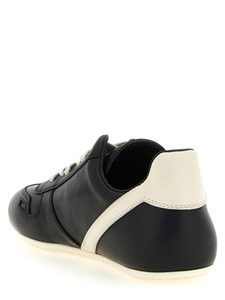 Rick Owens Minimal Low-Top Sneakers