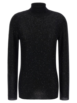 Fabiana Filippi Black Wool Cardigan