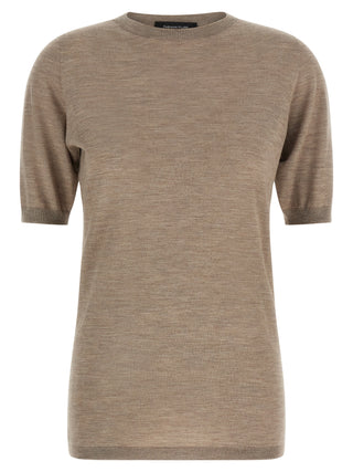 Fabiana Filippi Beige Cashmere Cardigan