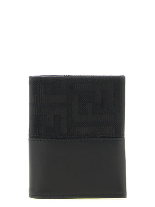 Fendi Black Polyester Cardholder