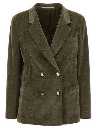 Tagliatore Bicolor Cotton Blazer