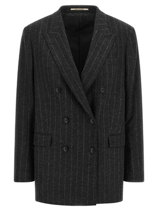 Tagliatore Gray Wool Blazer