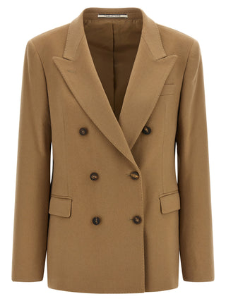 Tagliatore Beige Cashmere Blazer