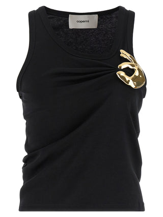 Coperni Emoji Cotton Tank Top