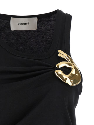 Coperni Emoji Cotton Tank Top
