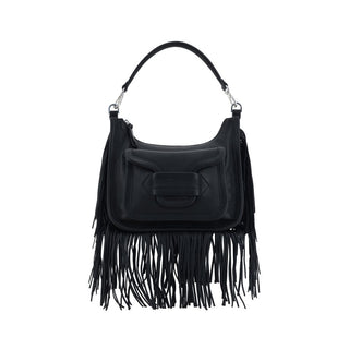 Pierre Hardy Black Calf Leather Bos Taurus Shoulder Bag