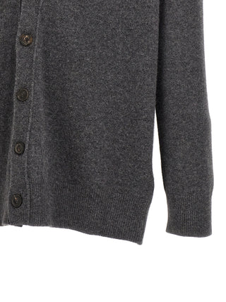 Maison Margiela Gray Wool Cardigan