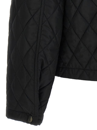 Burberry Black Polyamide Full-Length Jacket