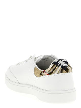 Burberry Multicolor Cowhide Low Top Sneakers