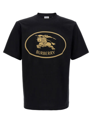 Burberry Knight Stamp Cotton Jersey T-Shirt