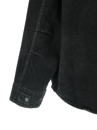 Balenciaga Black Cotton Denim Jacket
