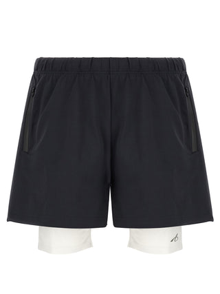 Balenciaga Bicolor Polyamide Bermuda Shorts