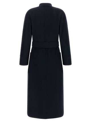 Max Mara Studio Nodo Reversible Wool Coat