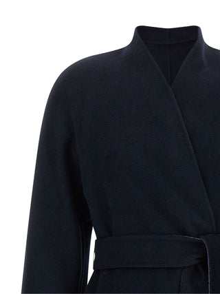 Max Mara Studio Nodo Reversible Wool Coat