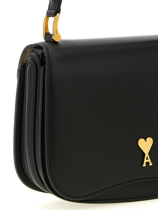 Ami Paris Paris Paris Leather Handbag