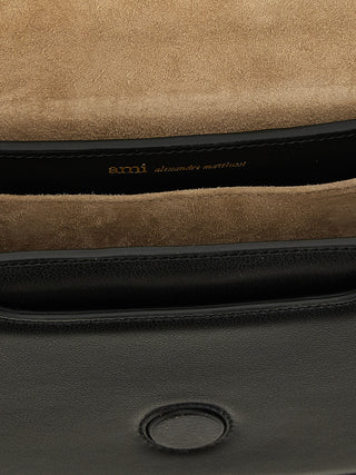 Ami Paris Paris Paris Leather Handbag