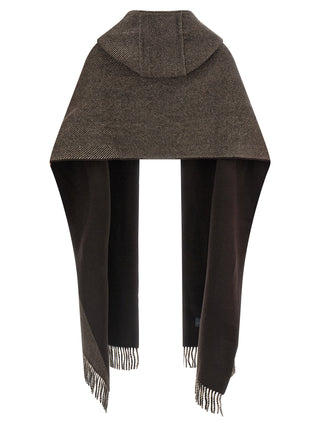 Brunello Cucinelli Brown Cashmere Scarf