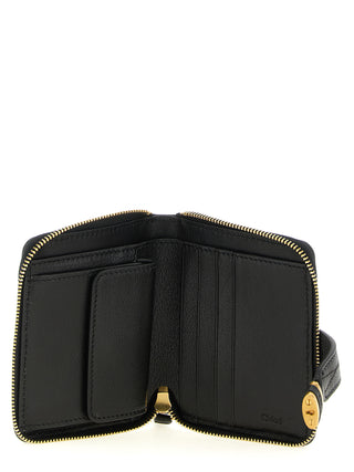 Chloé Black Buffalo Leather Cardholder