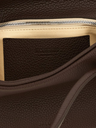 Jacquemus Brown Calfskin Shoulder Bag