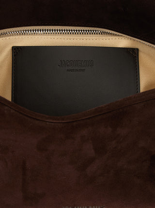 Jacquemus Brown Calfskin Shoulder Bag