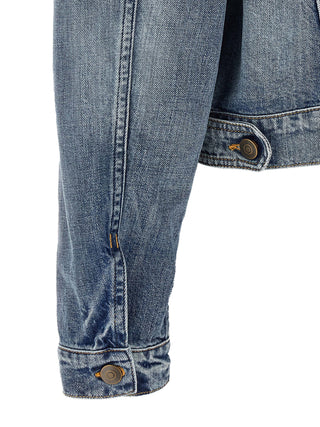 Maison Margiela Folded Collar Denim Jacket