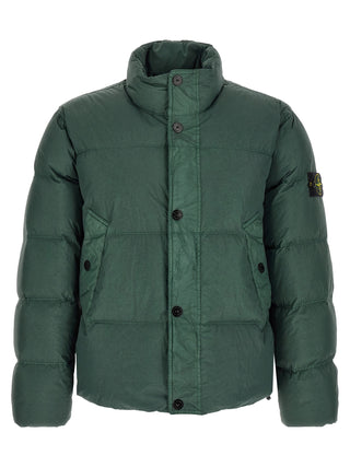 Stone Island Bicolor Polyamide Full-Length Jacket