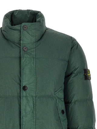 Stone Island Bicolor Polyamide Full-Length Jacket