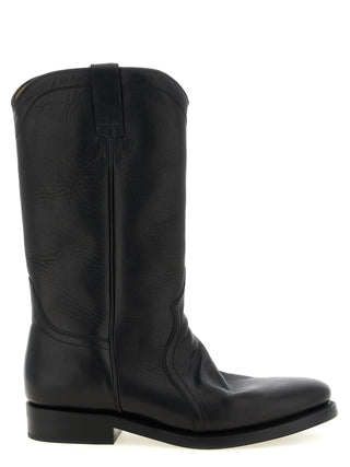 Jil Sander Bruce Over-The-Knee Leather Boots