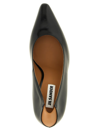 Jil Sander Alma Leather Pumps