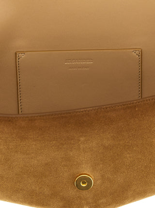 Jil Sander Kante Leather Shoulder Bag