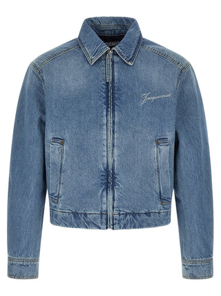 Jacquemus Blue Cotton Denim Jacket
